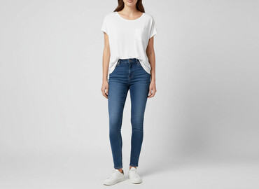 hm t shirty z nadrukiem: H&M, Футболка жіноча, розмір L