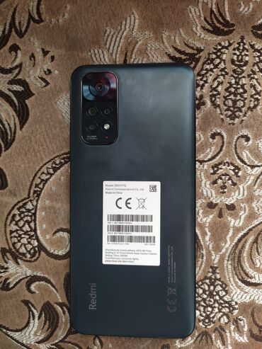 telefon aliram: Xiaomi Redmi 11 Prime 5G, 128 GB, rəng - Qara, 
 Barmaq izi