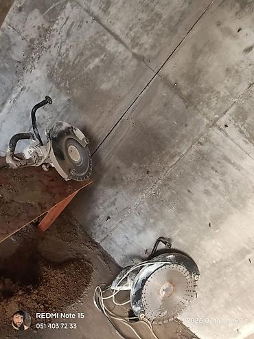 Beton işləri: Beton kəsmə xidməti - Divar, döşəmə və tavanlarda dəqiq və səliqəli — 24