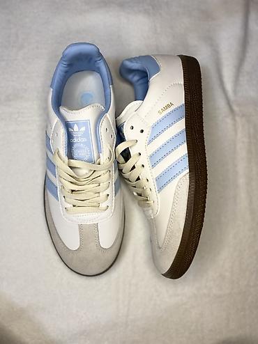 samba: Мужские кроссовки, 40, Adidas Originals, Новый, цвет - Белый — 3