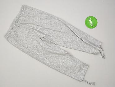 szare dresy: Spodnie dresowe damskie, rozmiar L — 2