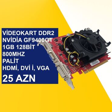Videokartlar: Videokartlar ⭐Videokart AMD GV-RX30HM 128MB 64bit 400Mhz Gigabyte DVİ -da lalafo.az — 5 Videokartlar: Videokartlar ⭐Videokart AMD GV-RX30HM 128MB 64bit 400Mhz Gigabyte DVİ — 5
