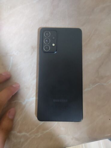 aliram telefon: Samsung Galaxy A72, 128 GB, rəng - Qara, Face ID, Hissə-hissə ödəniş, Barmaq izi