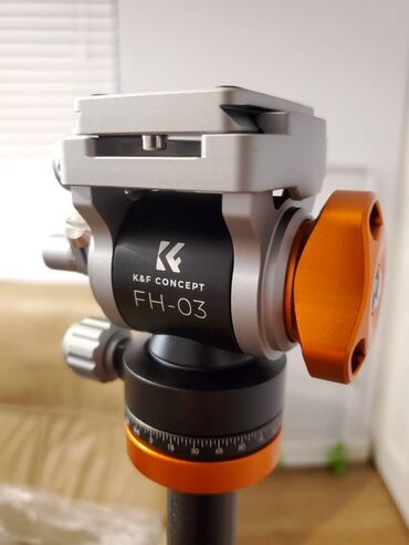 Другие аксессуары для фото/видео: Профессиональный видеоштатив K&F Concept (KF09.136) имеет — 13