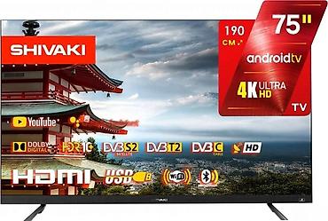 Televizor "SHIVAKI 75NUCH900 TV"ShivakiТип экранаLEDРазрешение — 1
