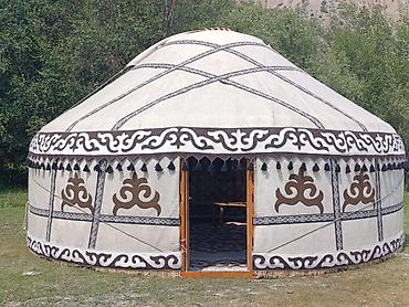 Аренда юрт: Аренда юрты, Каркас Деревянный, 65 баш, С полом, Самовар, Стол — 17