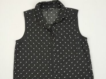 krotka czarne bluzki: Koszula Damska, XS, stan - Idealny