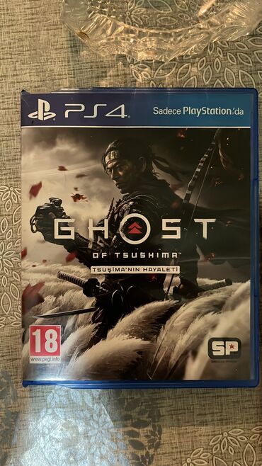 ps4 oyunlar satilir: Ghost of Tsushima, Ekşn, İşlənmiş Disk, PS4 (Sony Playstation 4), Ünvandan götürmə, Ödənişli çatdırılma