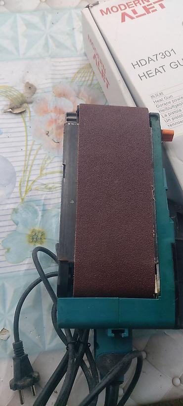 Polyonan aparatlar: Bort BBS-801N lentəli zımpara aparatı - Şəbəkə ilə işləyən, güclü — 3