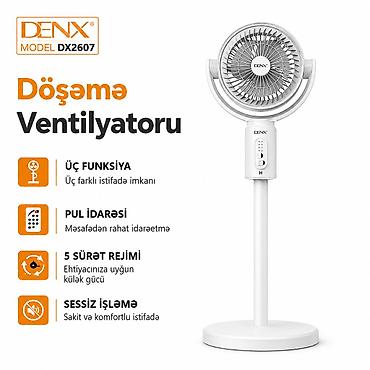 Məişət texnikası: Kateqoriya: Fanlar Brend: Denx Model: DX2607 (Fan) Təsvir: Denx — 1