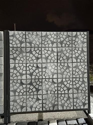 Бетонные заборы: Dekorativ beton hasar paneli - Material: armaturla möhkəmləndirilmiş — 1