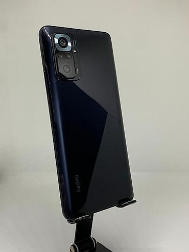 Redmi: Redmi, Redmi Note 10 Pro, Б/у, 128 ГБ, цвет - Черный, 2 SIM — 1