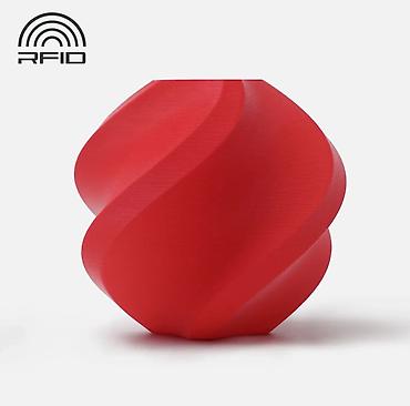 Bambu Lab PLA Matte Filament – Al Qırmızı, 1 kq Bambu PLA Basic ilə