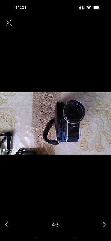 Видеокамеры: Sony Handycam DVD videokamera + aksesuarlar Gence şeheri Aşağı yeri — 3
