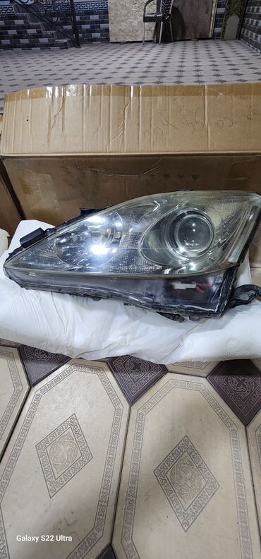 запчасти для daewoo nexia: Комплект передних фар Lexus 2008 г., Б/у, Оригинал, Япония