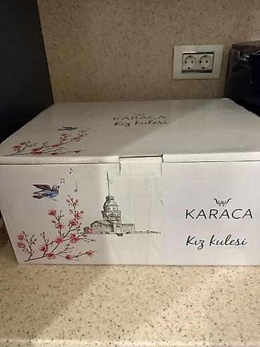 setin parca: Karaca “Kız Kulesi” 34 Parça Kahvaltı Seti - Brend: Karaca - Model — 1