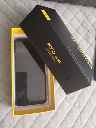 Poco: Poco X5 5G, 128 GB, rəng - Mavi, Barmaq izi