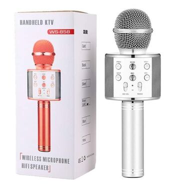 Audio tehnika: Bežični bluetooth mikrofon za karaoke i zvučnik Cena 1250 dinara+Ptt