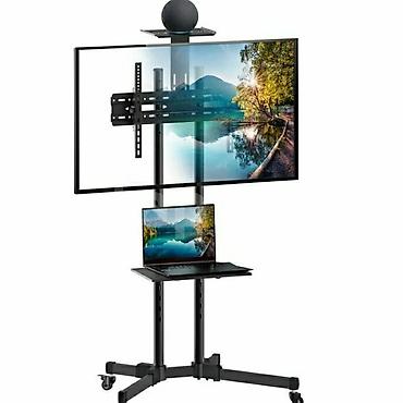 monitor arm: Sürülə bilən təkərli Televizor stendləri satılır.32 leddən 60 ledə — 3