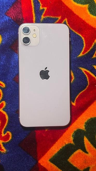 айфон 11 в кредит: IPhone 11, лавандовый (Purple) Акб %76 фейс работает чехол в подарок! — 1