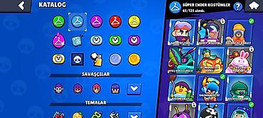 Digər bijuteriyalar: Brawl Stars hesabı - Kupa yolu: 38.924 - Toplam prestij: 21 - — 3