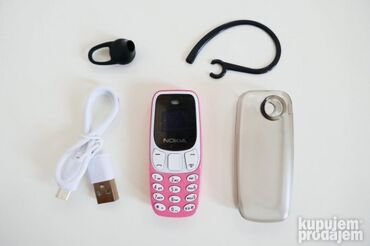 deda mraz: Mini Nokia BM10 NOKIA sa 2 sim kartice ROZI Nokia 3310 mini najmanji