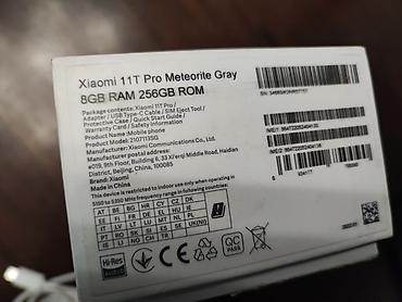 xaomi 17: Смартфон Xiaomi 11T 5G (модель 2107113SG) объем памяти 256/8 в — 8