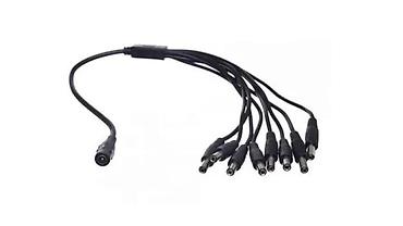 Produžni kablovi: DC razvodni kabl 1 na 8 (napajanje) - Jedan ulazni DC konektor na — 1