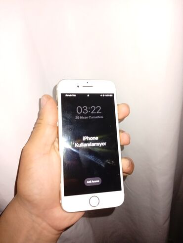 Apple iPhone: IPhone 7, Gümüşü, Barmaq izi