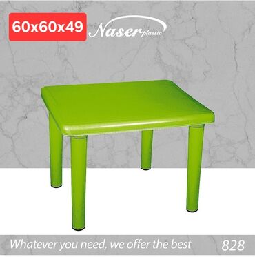 Uşaq masaları: Oğlan və qız üçün, Yeni, Bağça masası, Stulsuz — 9