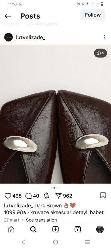 Baletkalar: Lutvelizade qadın balet ayaqqabısı – müasir minimalizm - Rəng: qara - — 5