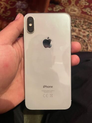 iphone 8 обмен: IPhone X, Б/у, 64 ГБ, Белый, Защитное стекло, Чехол, 100 %