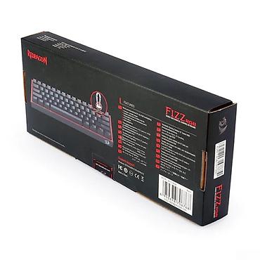 gaming setup: Redragon K616RGB Black Fizz Pro Red Switch simsiz mexaniki gaming — 4