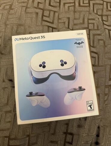 музыкальный центр бу купить: Meta Quest 3S VR dəsti – 128 GB 128 GB Yaddash, VR’in öz çantasi