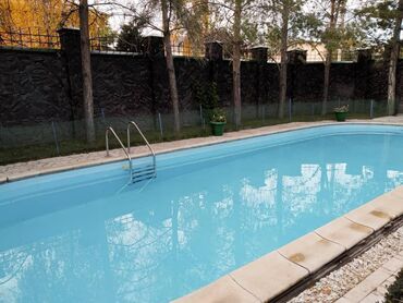 сдаю дом нижняя алаарча: 450 кв. м, 10 бөлмө, Унаа токтотуучу жай, Жылуу пол, Бассейн