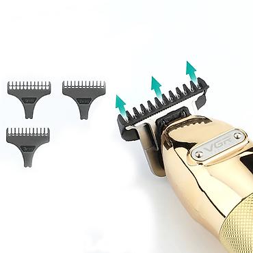sac tokulməsi: Profissional Trimmer VGR 275 - 2 Sürətli / 6500RPM / 1500mAh / 180 — 8