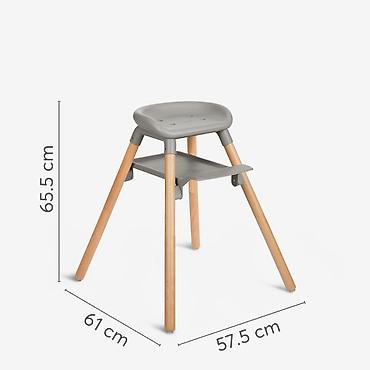 autic: KIKKA BOO Hranilica WOODY 6u1 – grey Šifra proizvoda: KKB1 Opis — 6