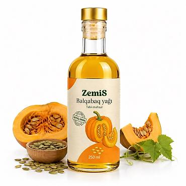Ev və bağ: ZemiS günəbaxan yağı soyuq sıxım– 1 litr. Etiket üzərində qeyd — 4