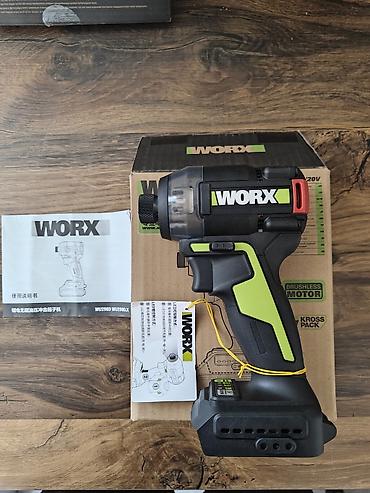 закрутка: Профессиональный комплект электроинструмента Worx (зелёная линейка — 2