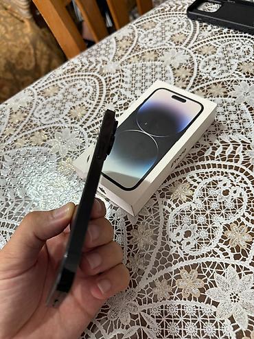 iphone 14 pro max 256g: İphone 14 pro tam zavodu tel 74 pil faizdi açilmayıb usdada olmayıb — 5