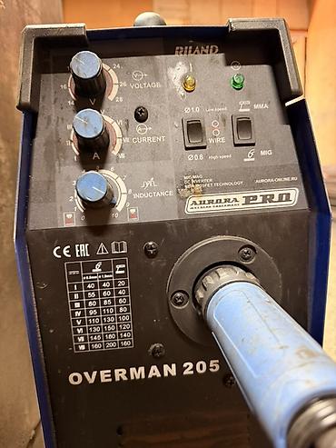 электроды: Полуавтоматический сварочный аппарат Aurora PRO Overman 205 - Тип — 2