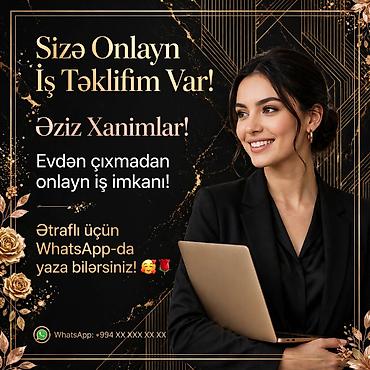 qocalar evi vakansiya: Xanımlar üçün onlayn iş+ at ətraflı məlumat verim — 3