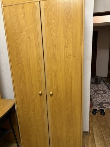 шкаф купе для одежды: Шкаф для одежды, Б/у, Прямой, ЛДСП