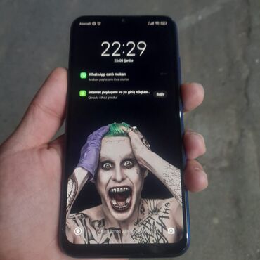işlenmiş kamera: Redmi Note 8, 64 GB, rəng - Qara
