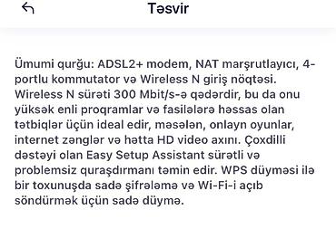 samsung tab 5: TP-Link TD-W8961N modeli, 300 Mbps sürətli Wi-Fi ADSL2+ modem — 4