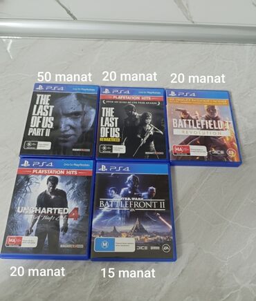 zil qiymeti: Ps4 Diskləri Heç bir Problemləri Yoxdur Hamısı İdeal Vəziyyətdədir