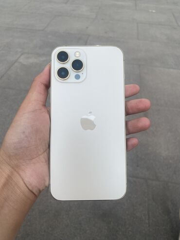 цены на бу айфоны: IPhone 12 Pro Max, Колдонулган, 256 ГБ, Алтын, Каптама, Куту, 82 %