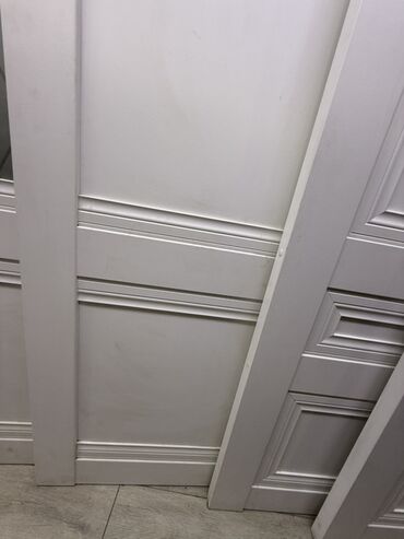 пластиковые двери межкомнатные: Межкомнатная глухая дверь, МДФ, Окрашенная, цвет - Белый