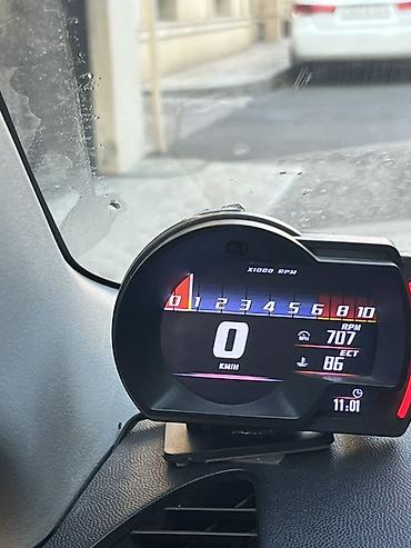 masin manitor: Avtomobil üçün OBD-II çoxfunksiyalı rəqəmsal göstərici (HUD/monitor) — 5