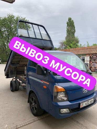 Портер, грузовые перевозки: Портер, Вывоз строй мусора, По региону, По городу, с грузчиком